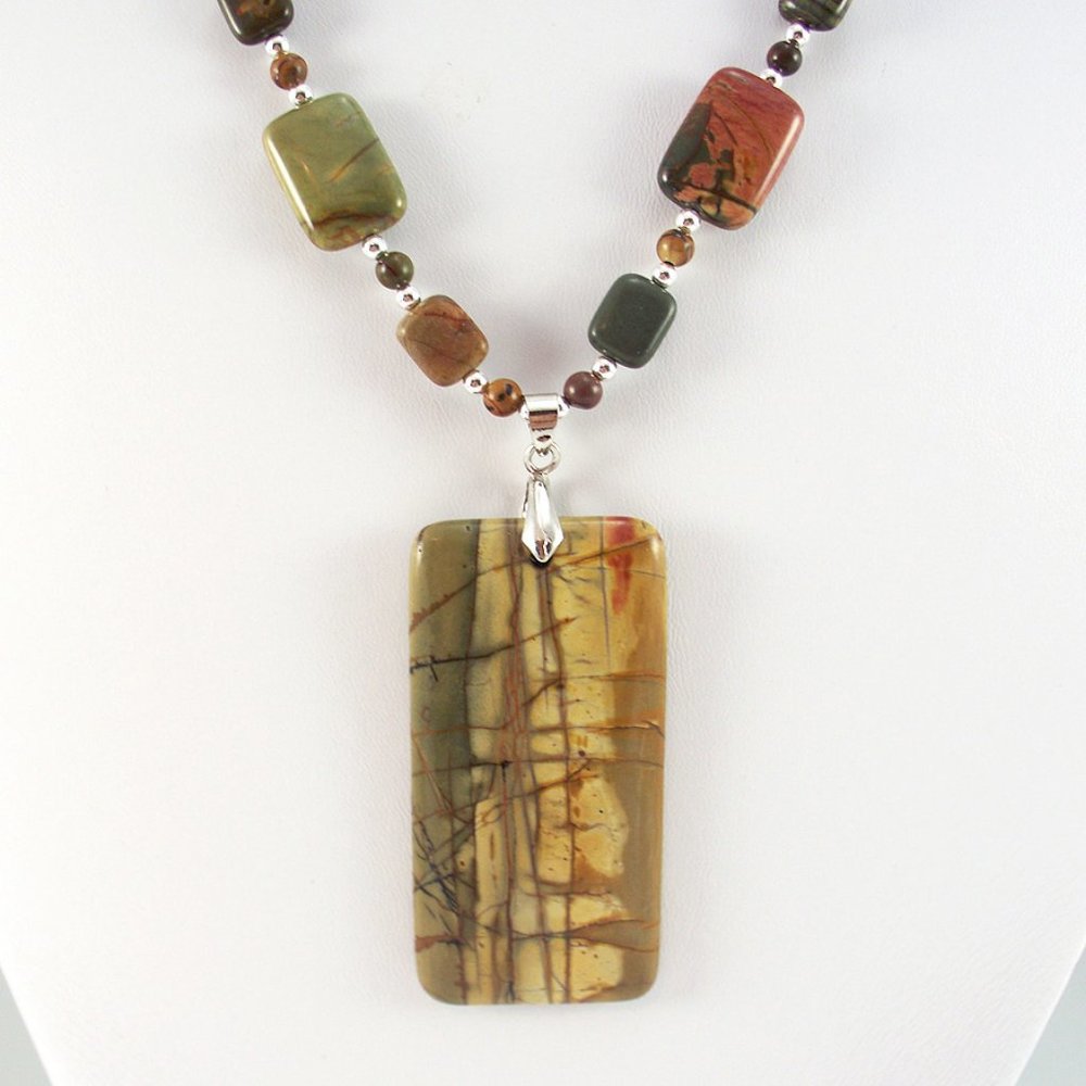Red Creek Jasper Necklace